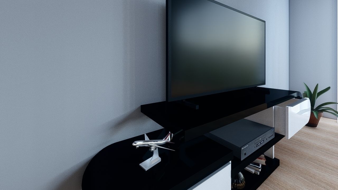 tv table 3D model_5