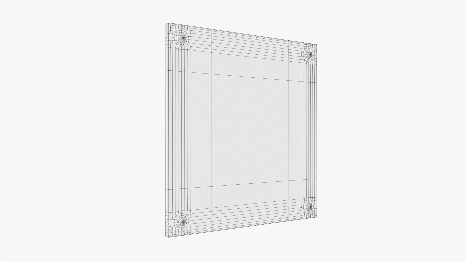 Nameplate logo signage mockup 03 3D model_6