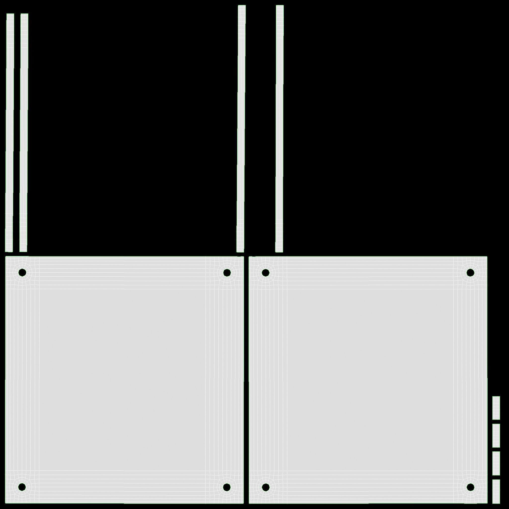 Nameplate logo signage mockup 03 3D model_9