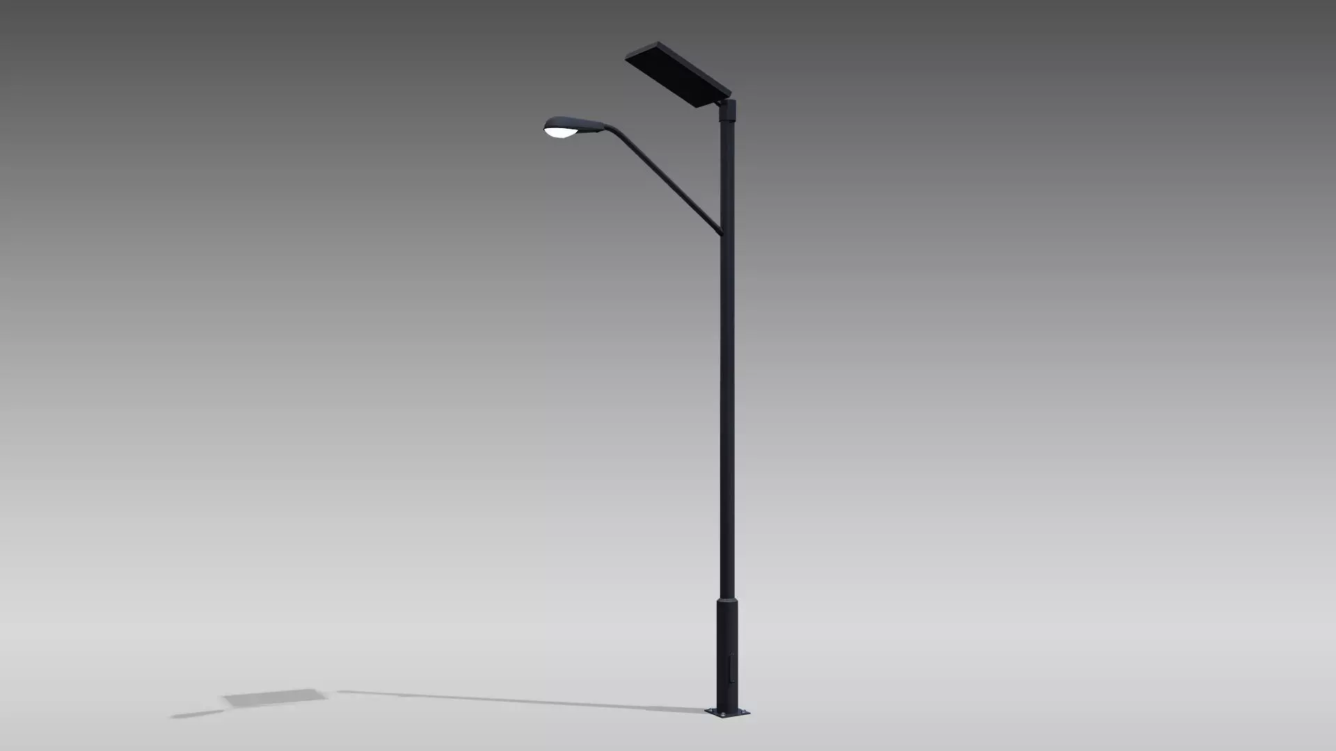 Pedestrian Level Lighting 3D model