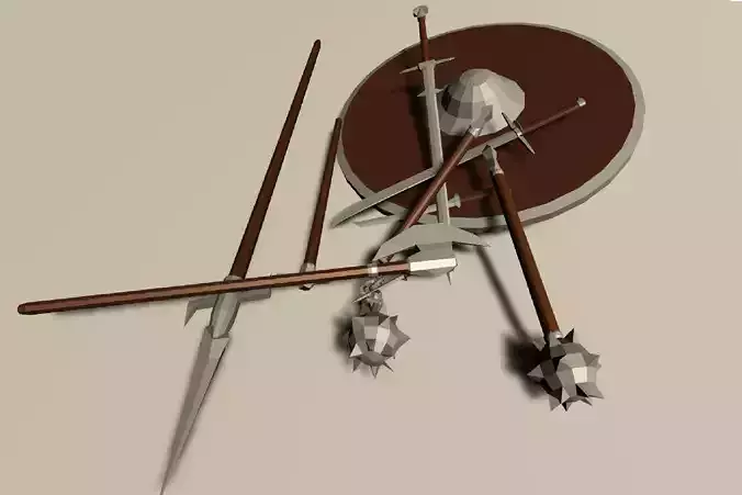 Medieval weapons pack