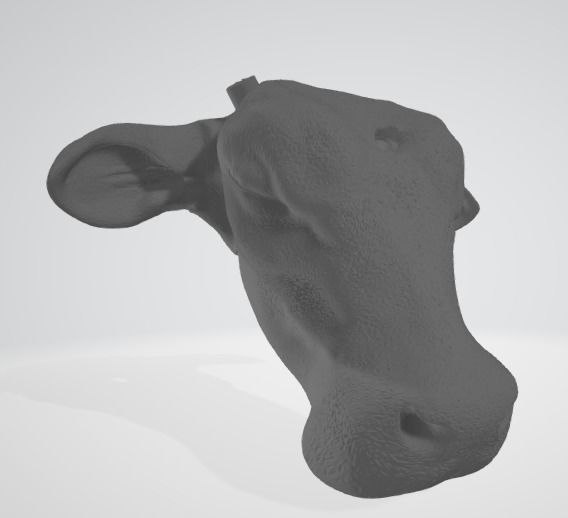 cow head from leatherface movie 3D print model_1