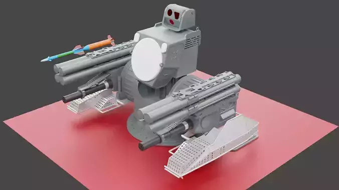 Russian Pantsir-M CIWS