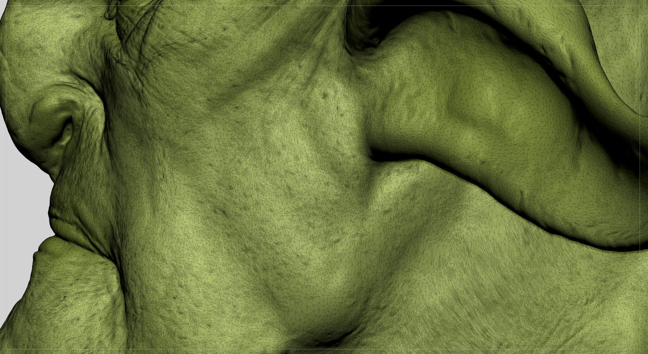 Creature Head v12 3D model_9