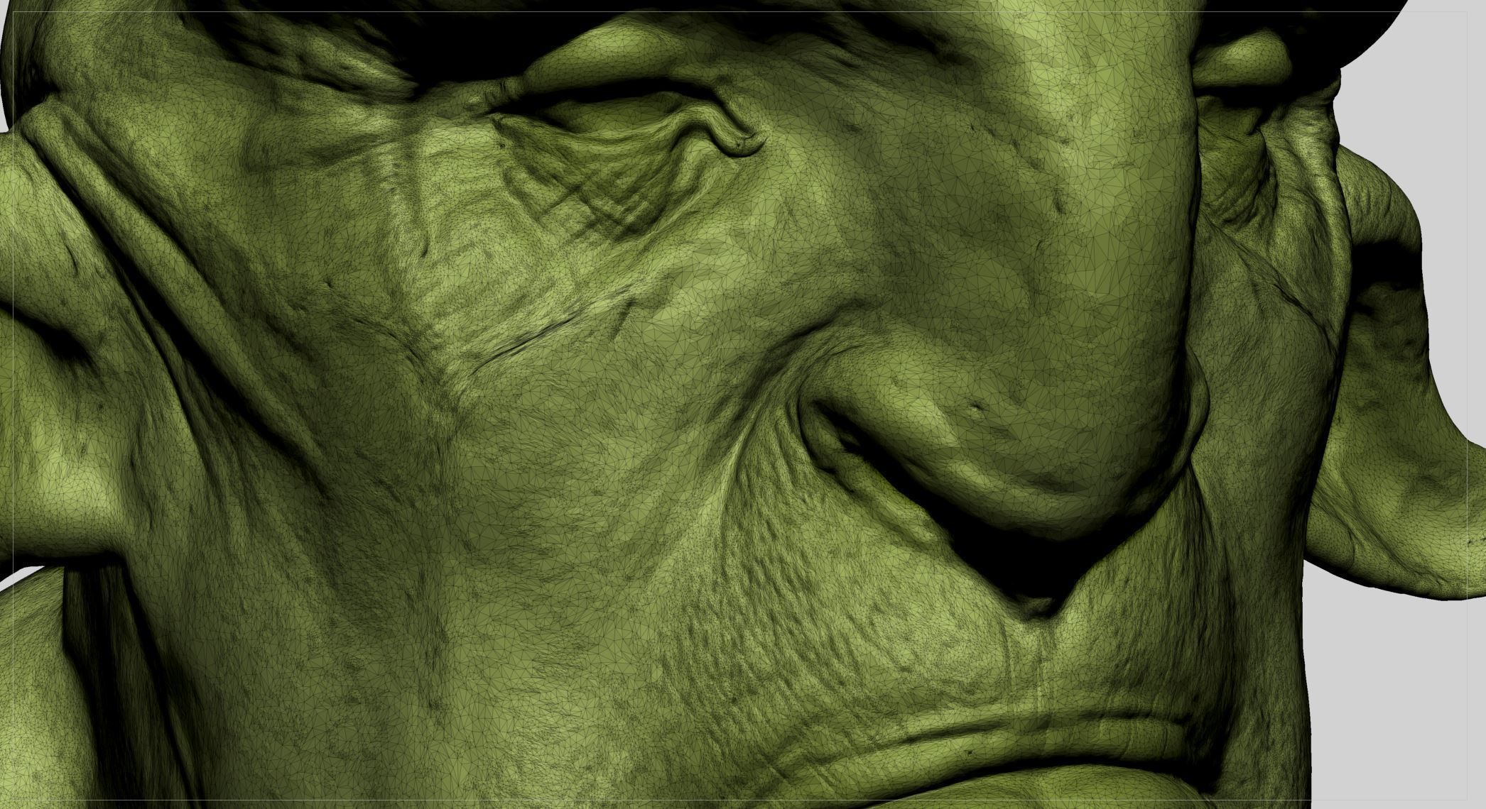 Creature Head v12 3D model_8