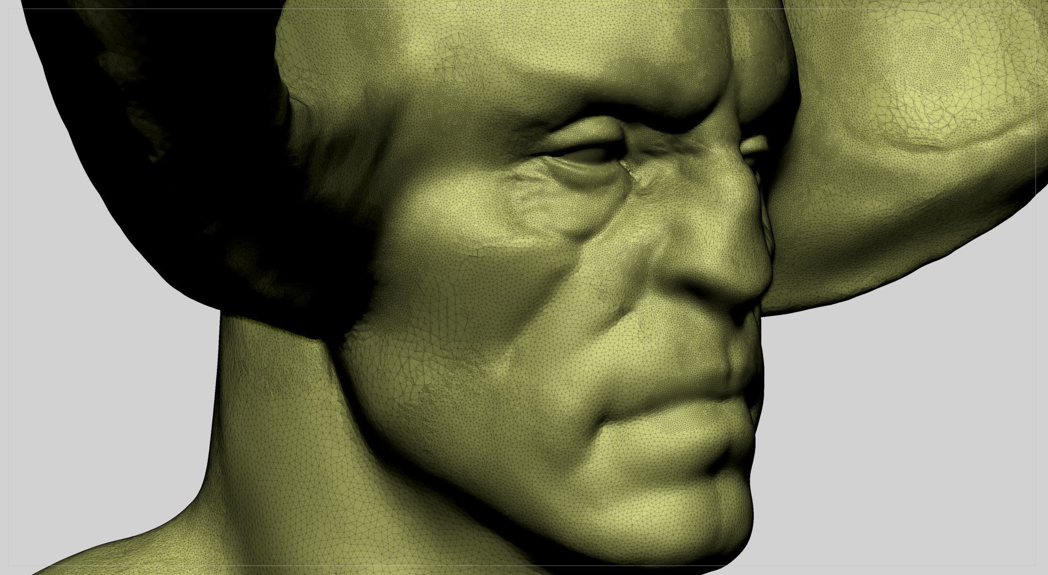 Creature Head v14 3D model_8