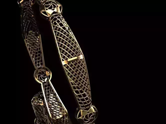 KBR-14 gold bracelet