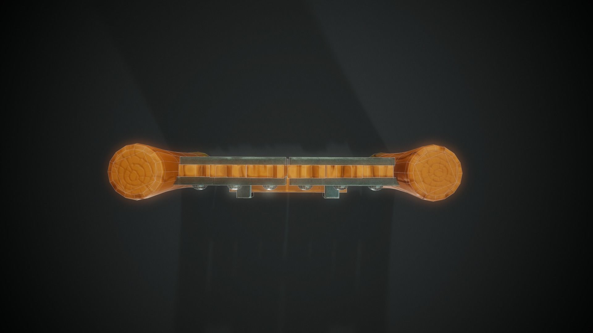 Stylized Gate - Tutorial Included Low-poly 3D model_7