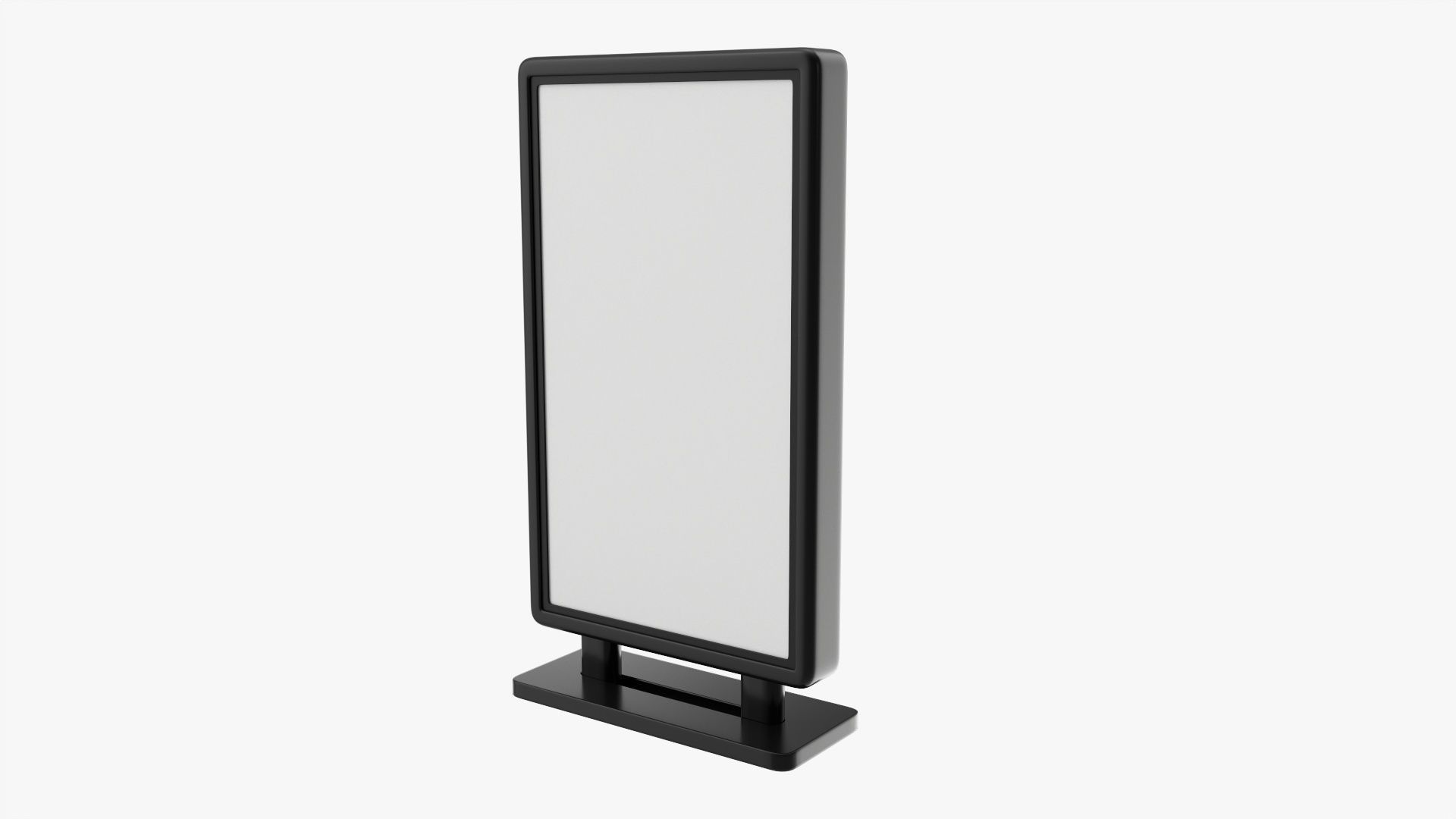 Advertising stand display mockup 08 3D model_1