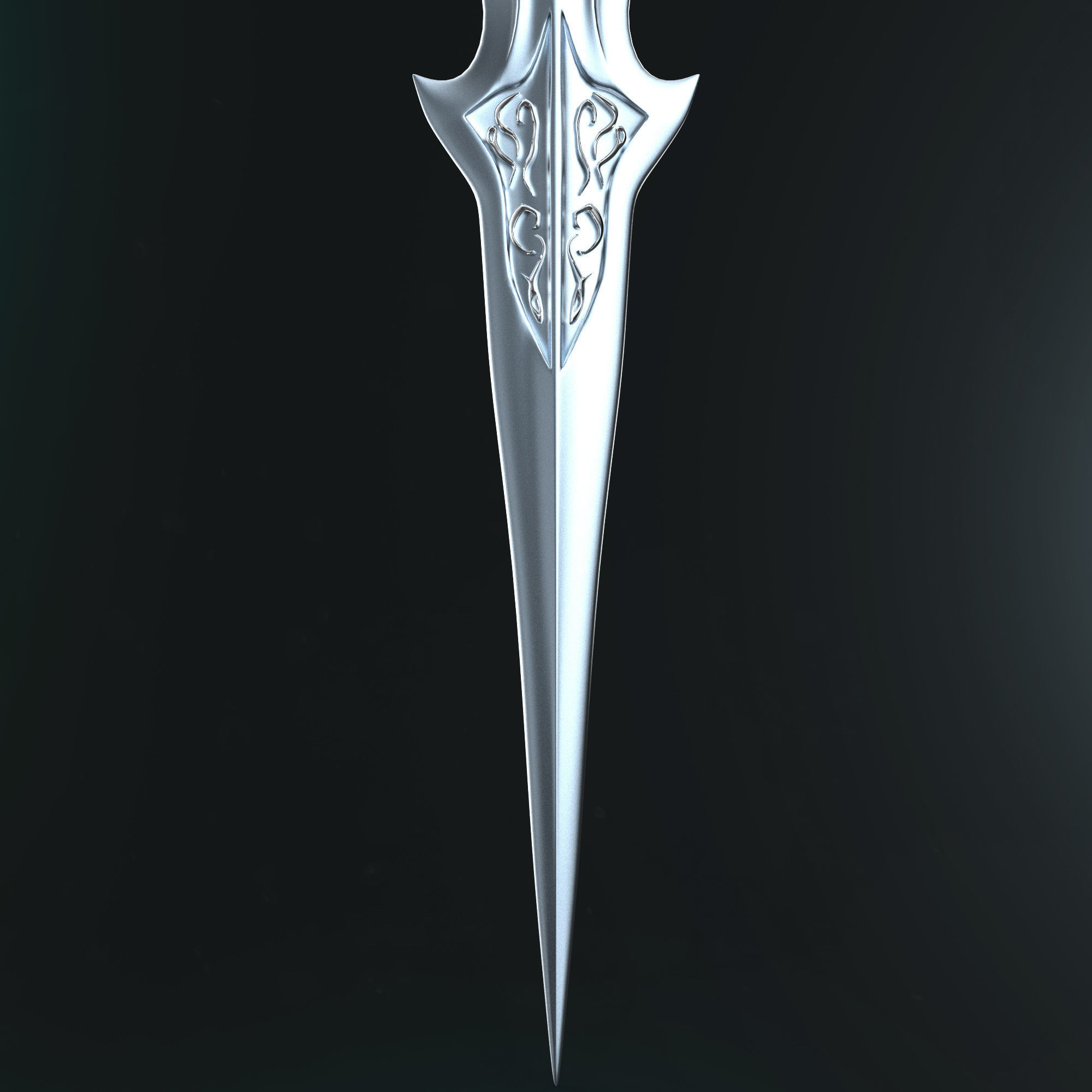 Shewoulf Dagger 3D print model_18