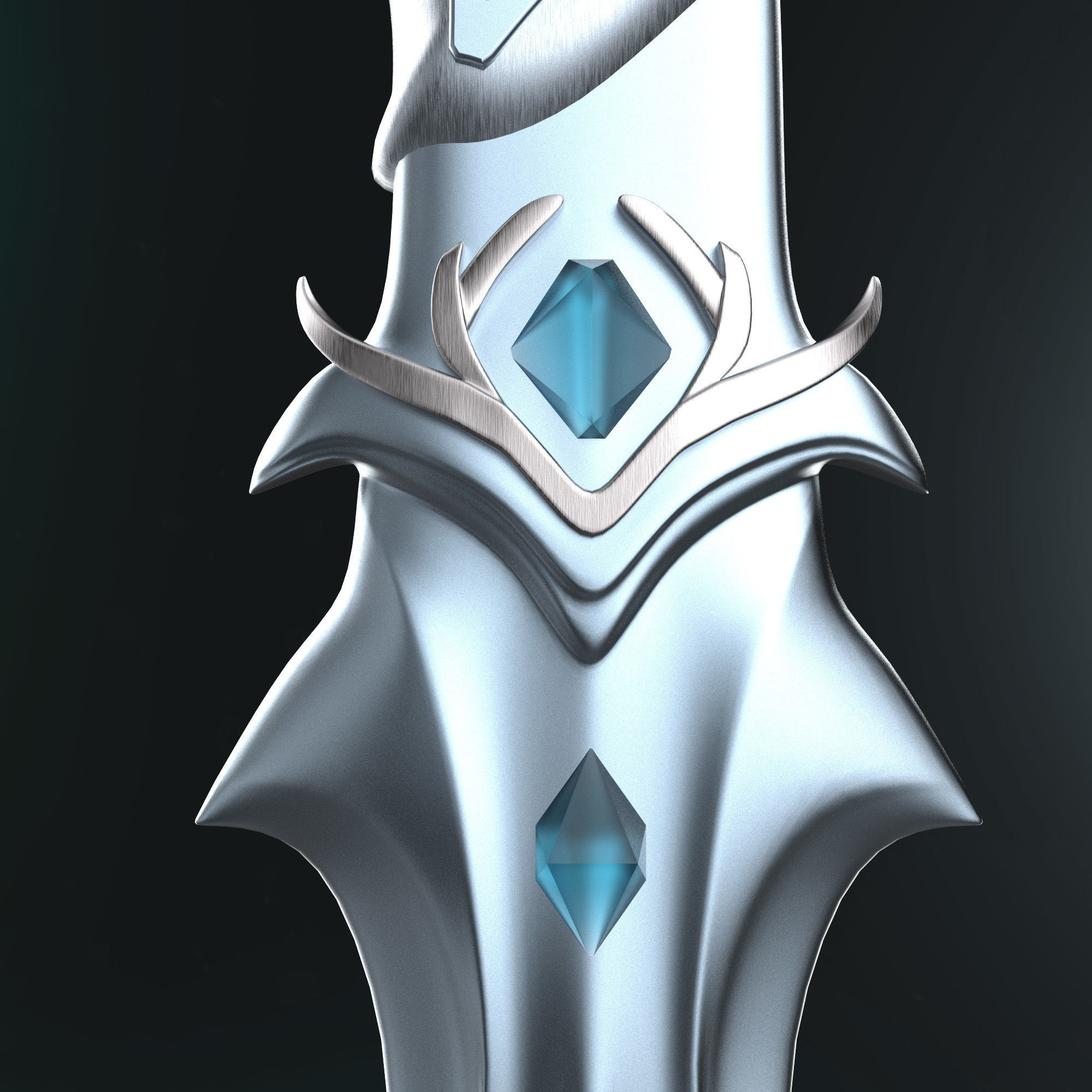 Shewoulf Dagger 3D print model_20