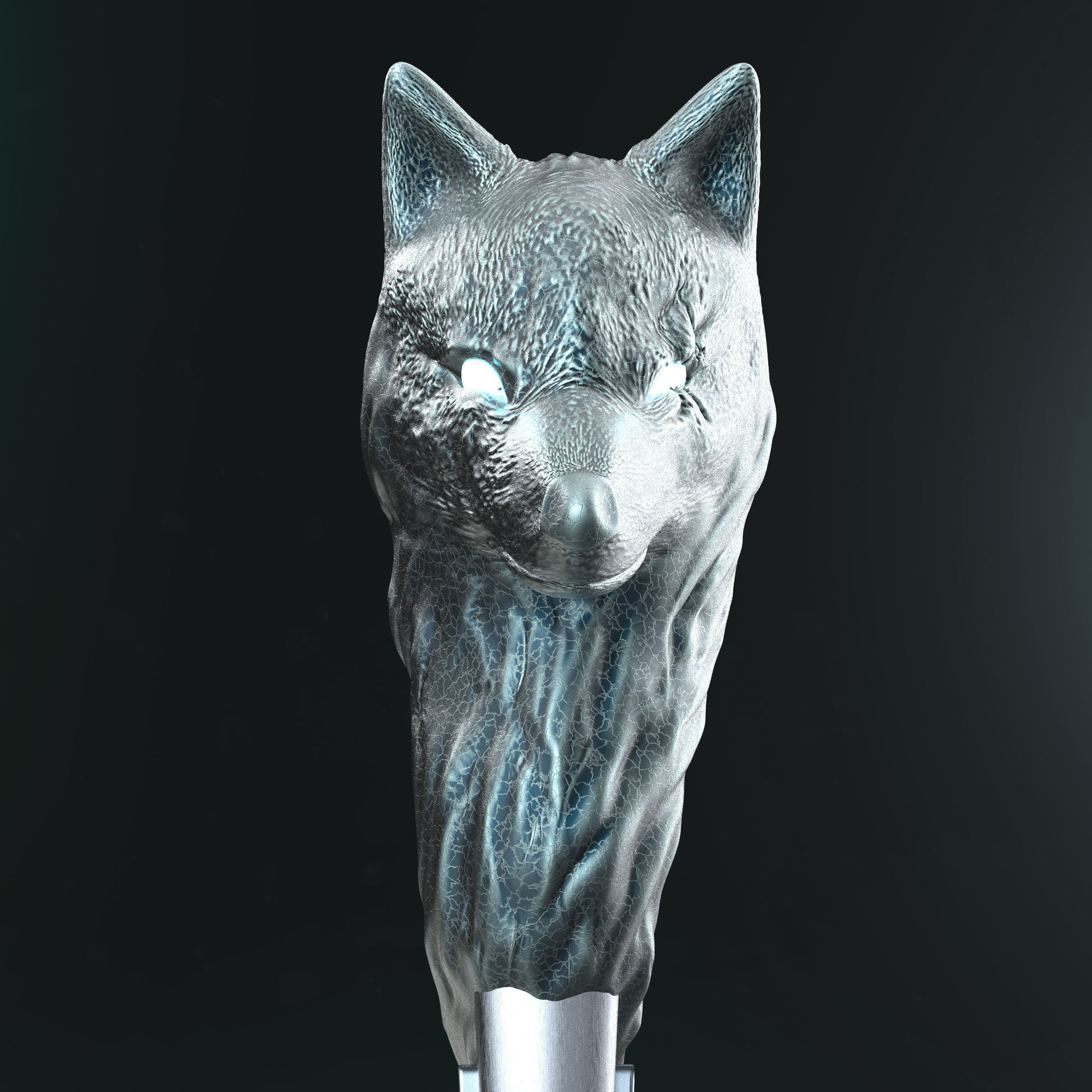 Shewoulf Dagger 3D print model_6