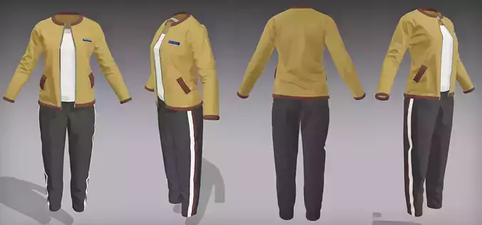 Women Jacket With Pant