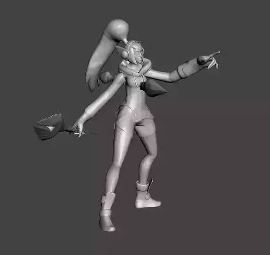 SKT T1 Kalista 3D Model 3D print model