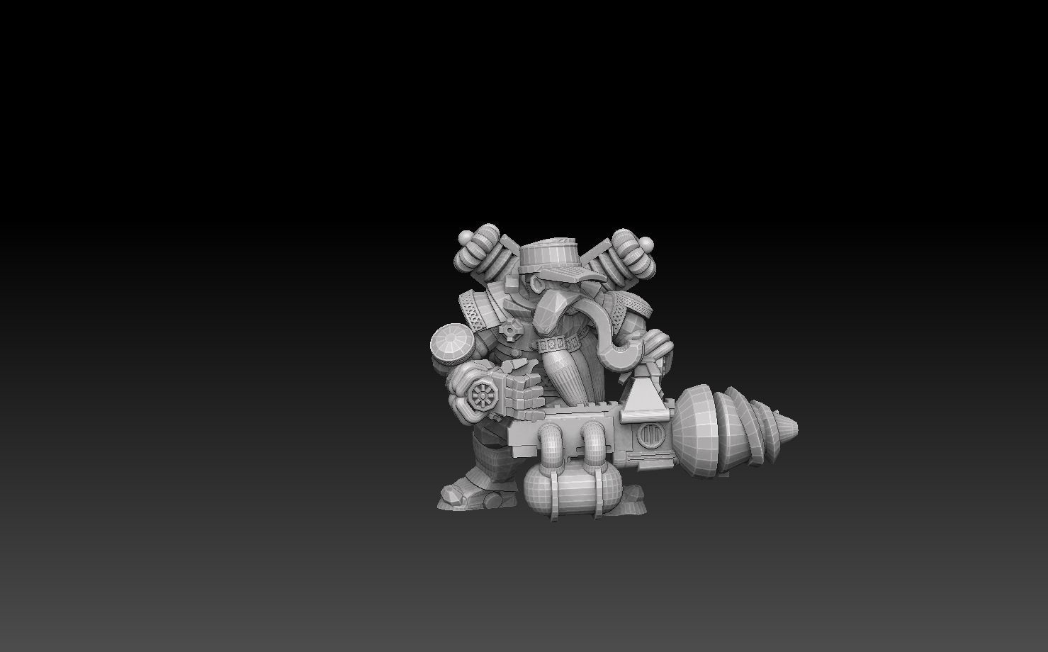 Astroknight Dwarf Extractors Megapack 3D print model_8