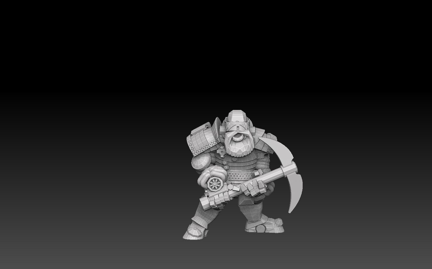 Astroknight Dwarf Extractors Megapack 3D print model_4