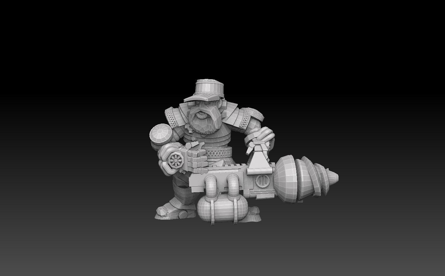 Astroknight Dwarf Extractors Megapack 3D print model_11