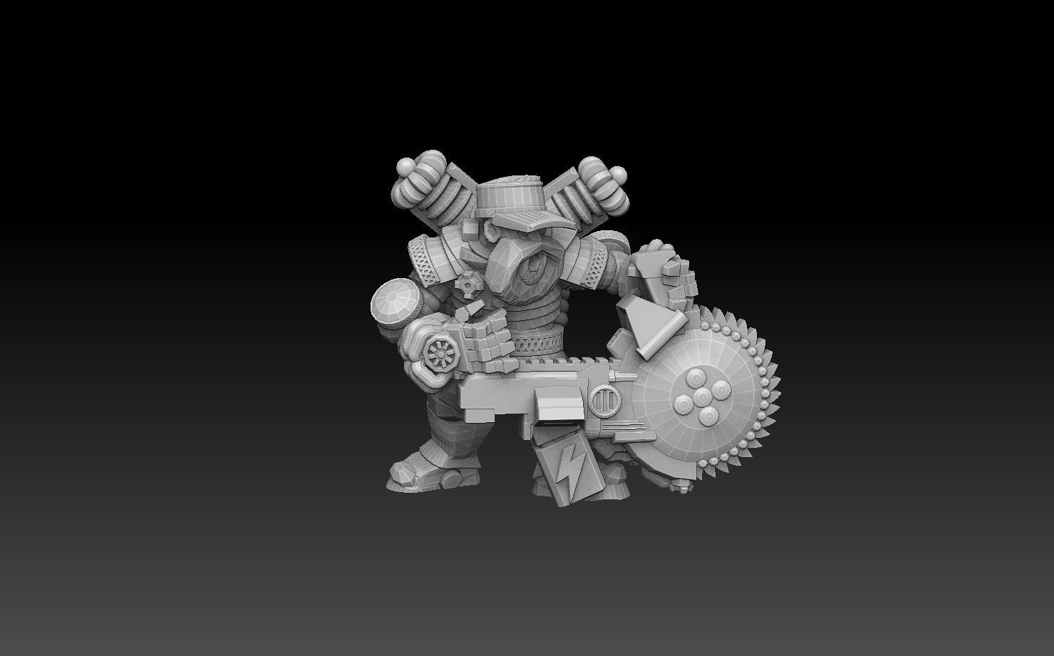 Astroknight Dwarf Extractors Megapack 3D print model_24