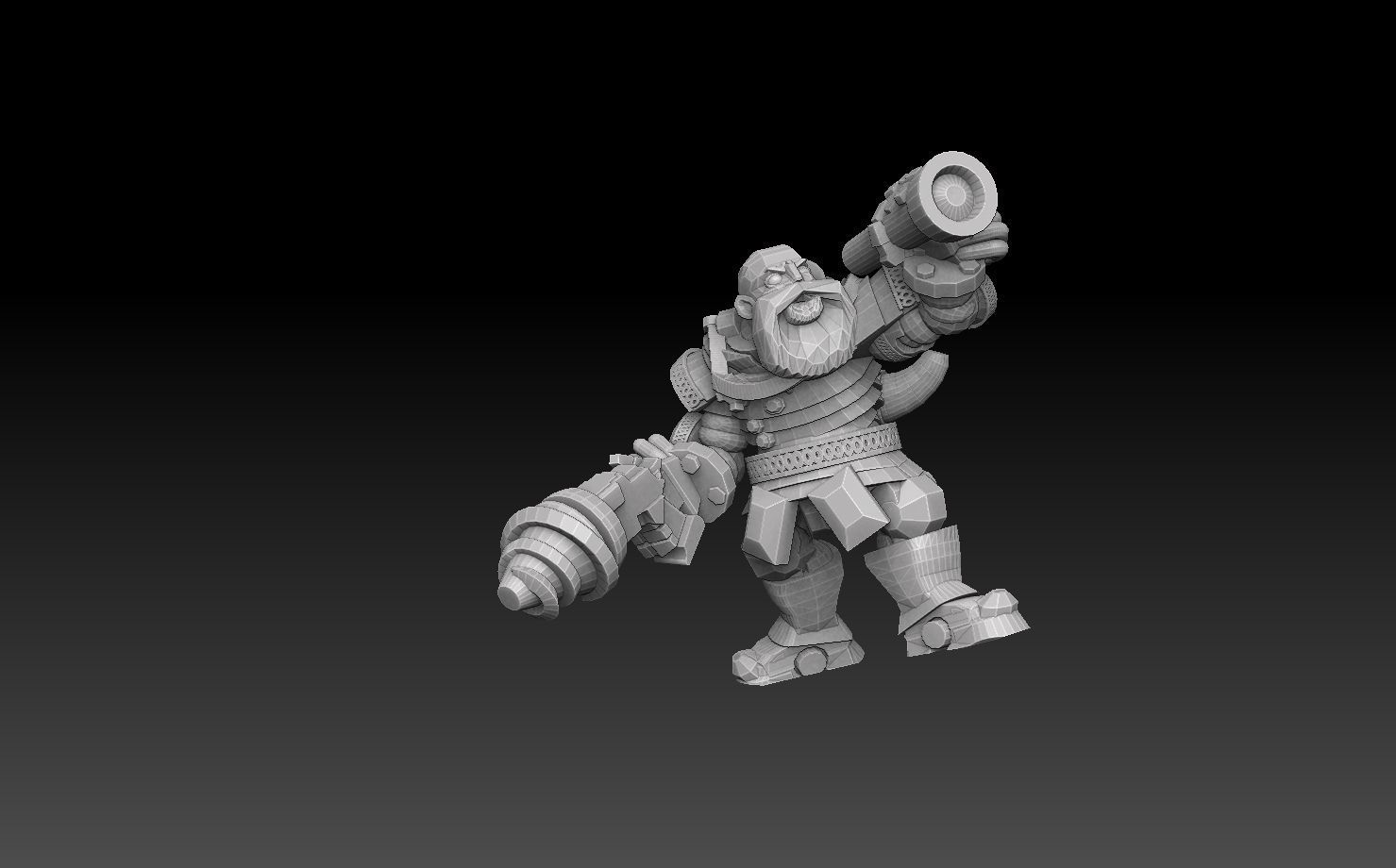 Astroknight Dwarf Extractors Megapack 3D print model_10