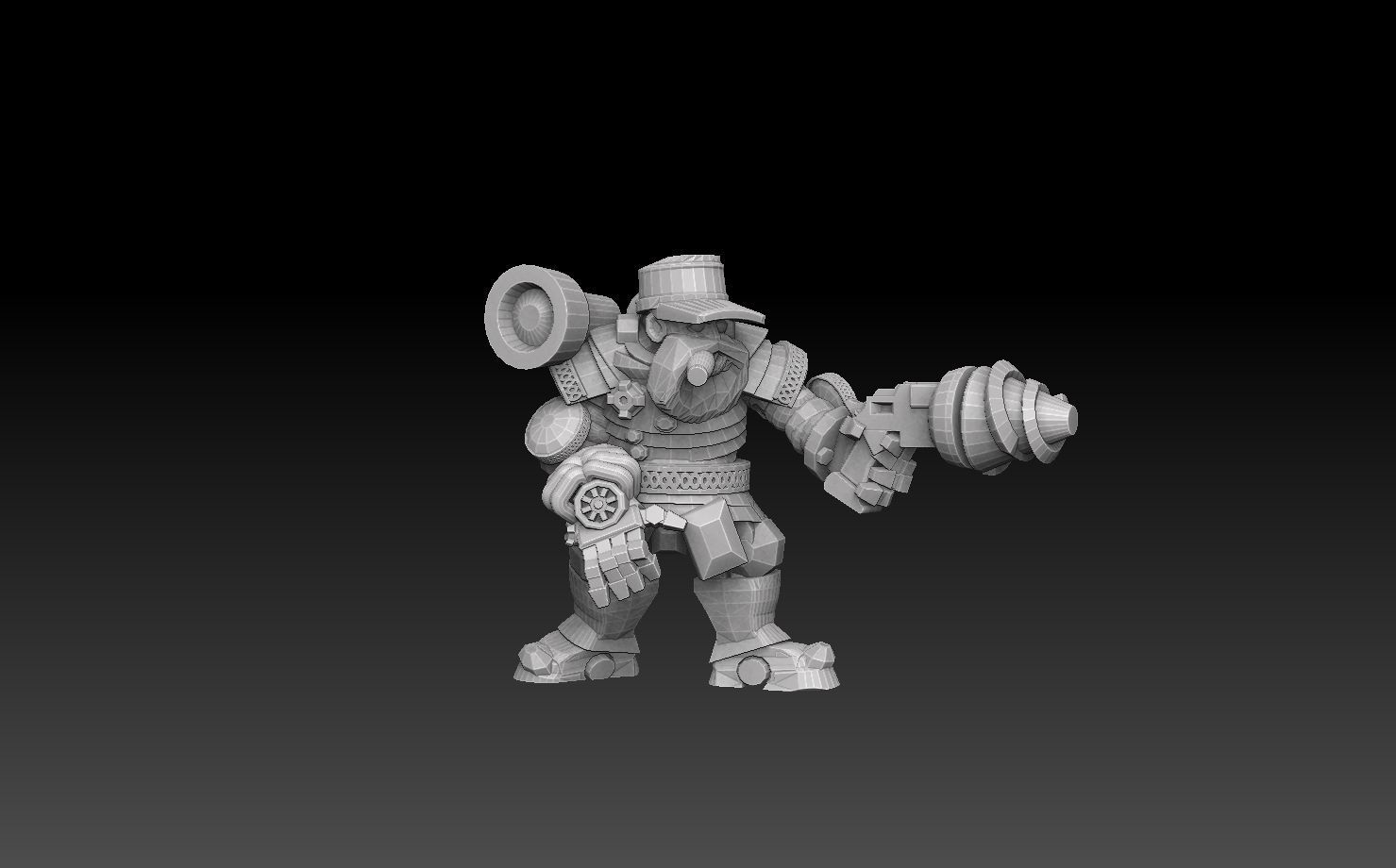 Astroknight Dwarf Extractors Megapack 3D print model_14