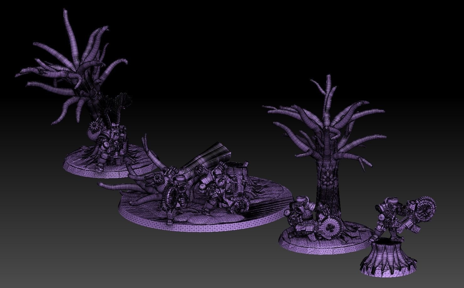 Astroknight Dwarf Extractors Megapack 3D print model_31