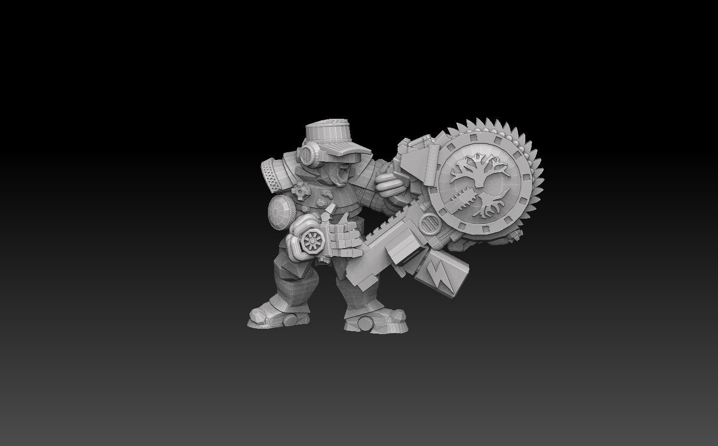Astroknight Dwarf Extractors Megapack 3D print model_3