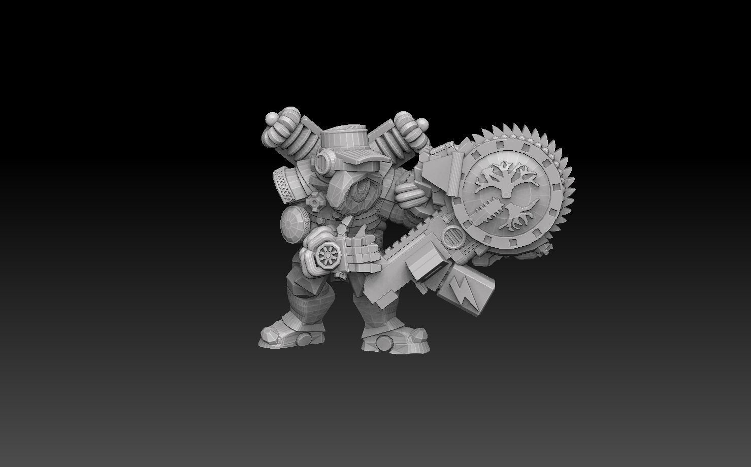 Astroknight Dwarf Extractors Megapack 3D print model_18