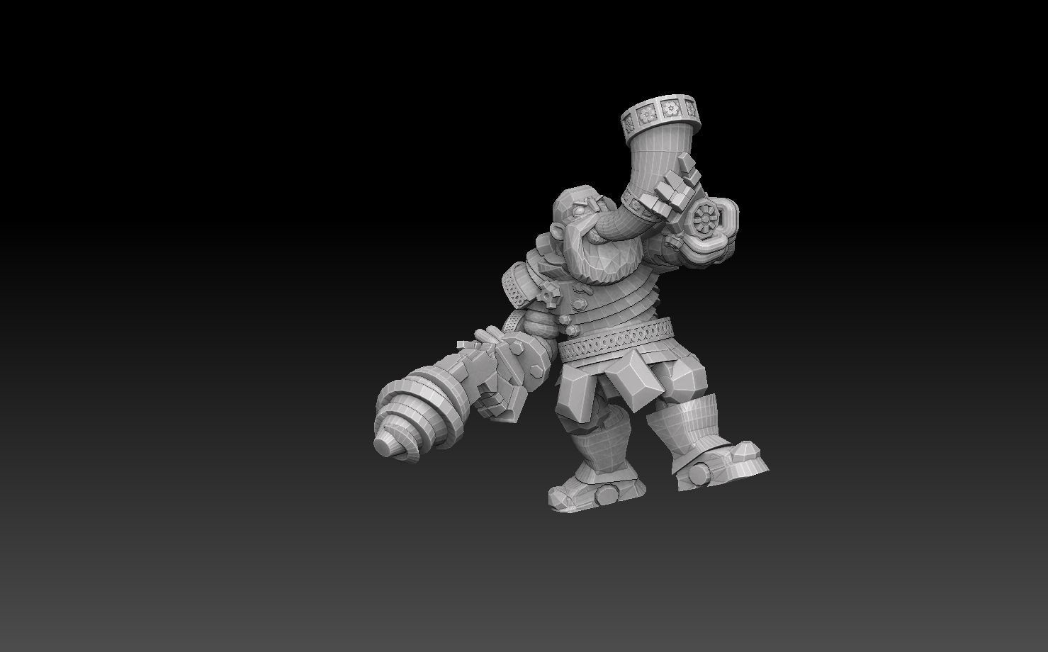 Astroknight Dwarf Extractors Megapack 3D print model_12