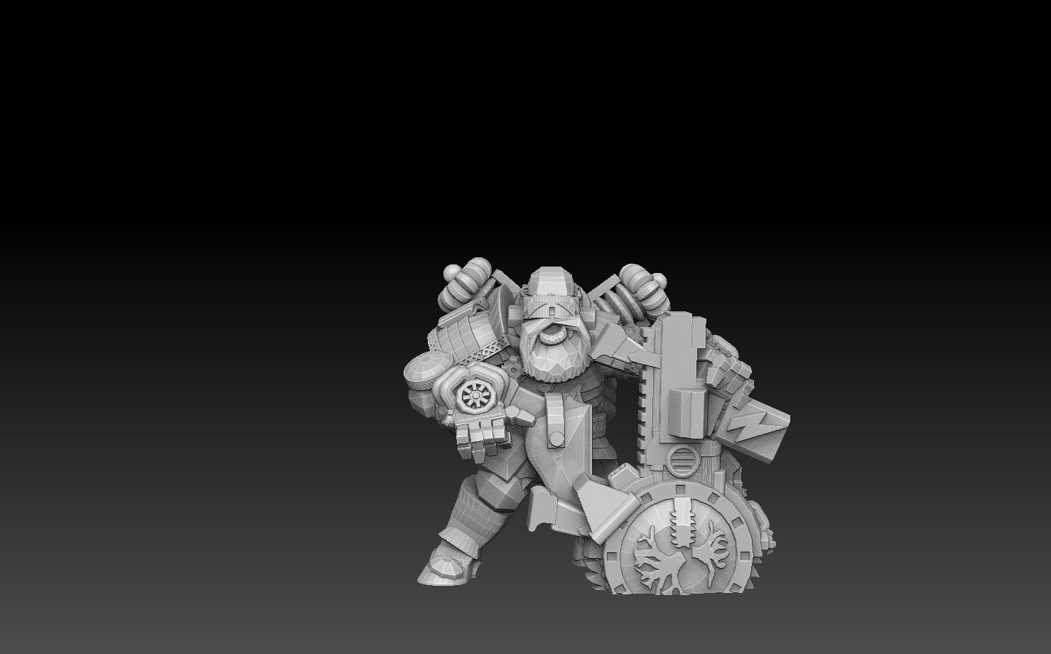 Astroknight Dwarf Extractors Megapack 3D print model_21