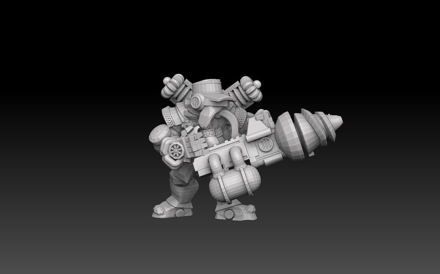 Astroknight Dwarf Extractors Megapack 3D print model_9