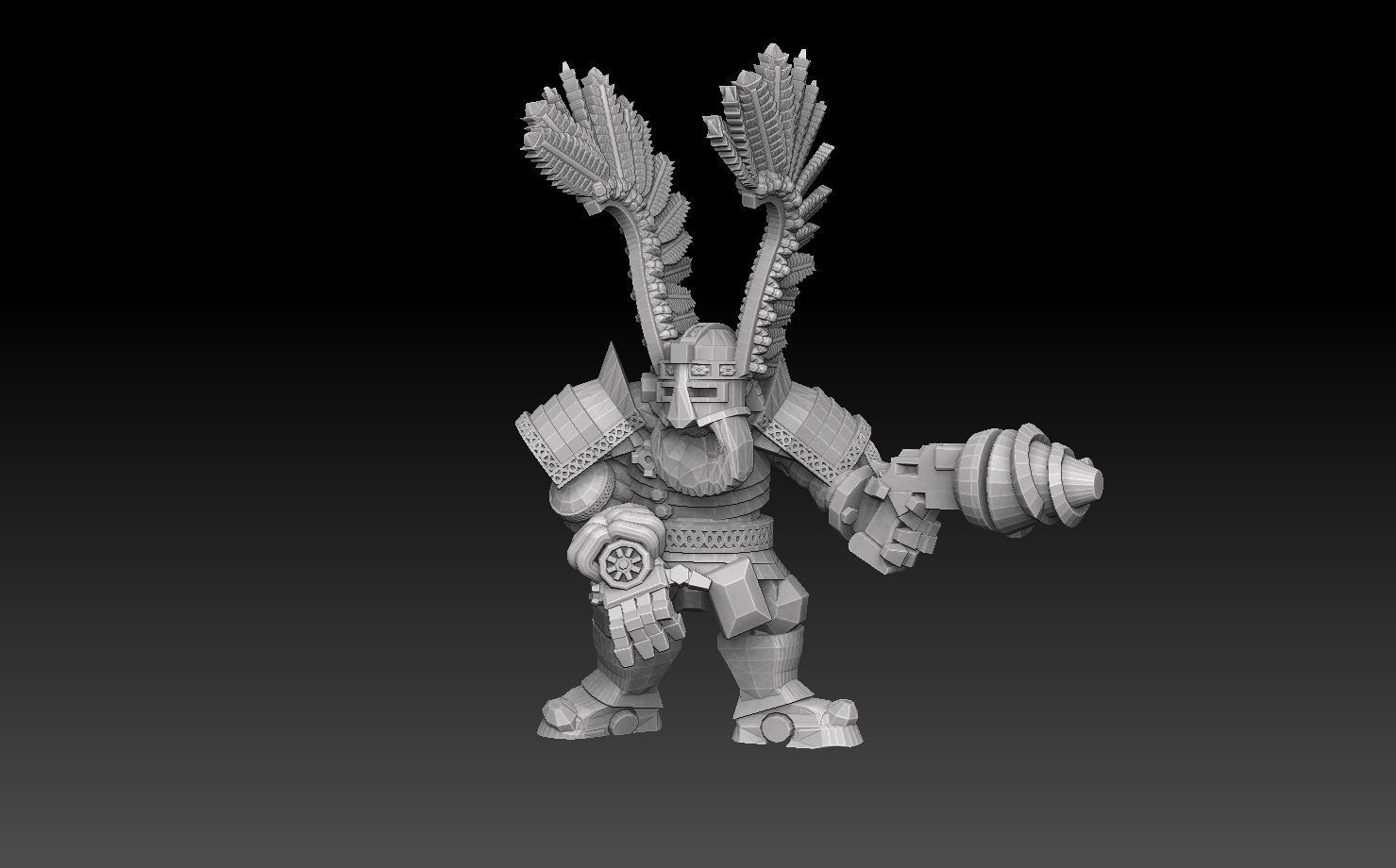 Astroknight Dwarf Extractors Megapack 3D print model_16