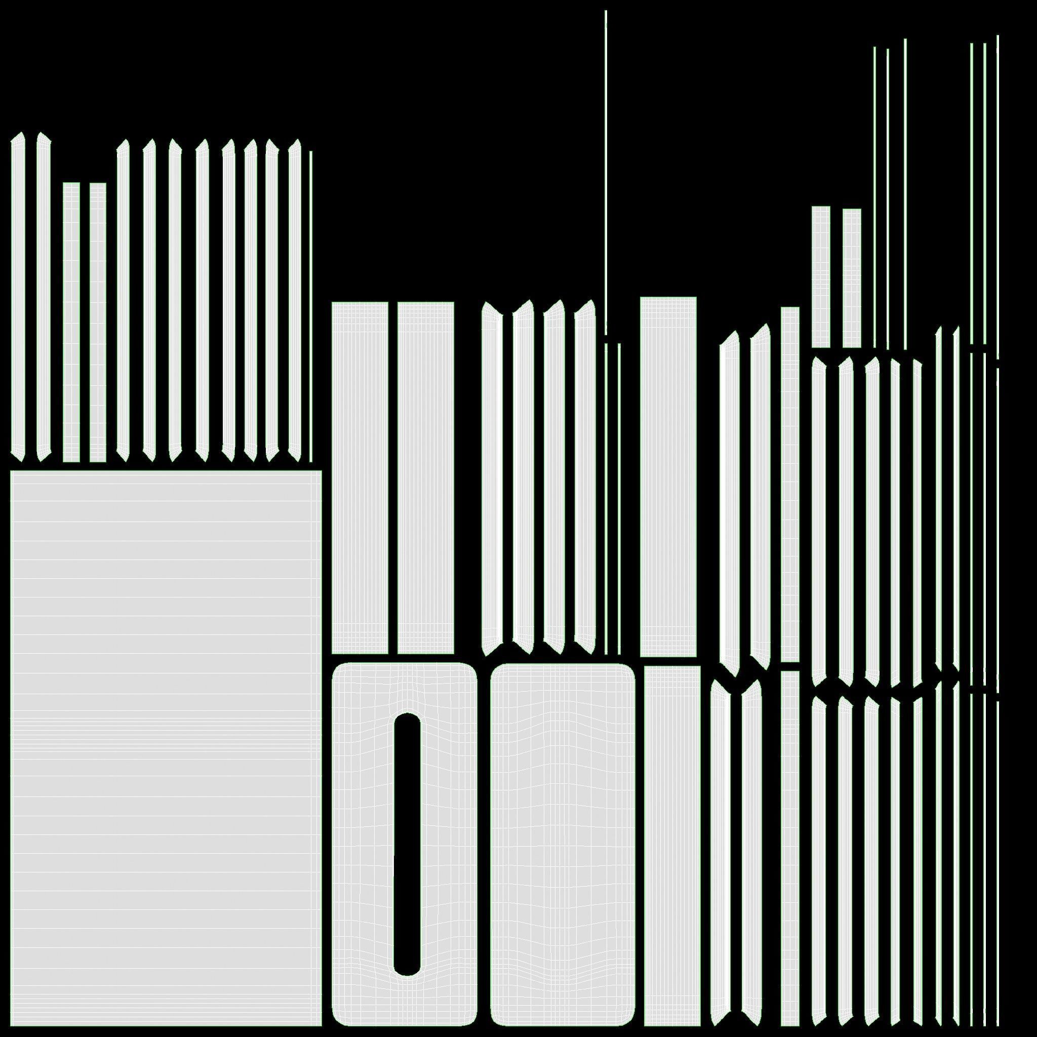 Advertising stand display mockup 10 3D model_12