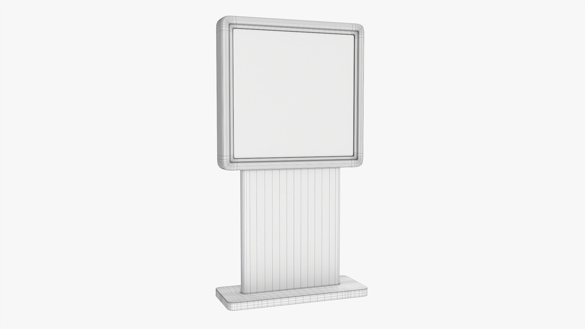 Advertising stand display mockup 10 3D model_6