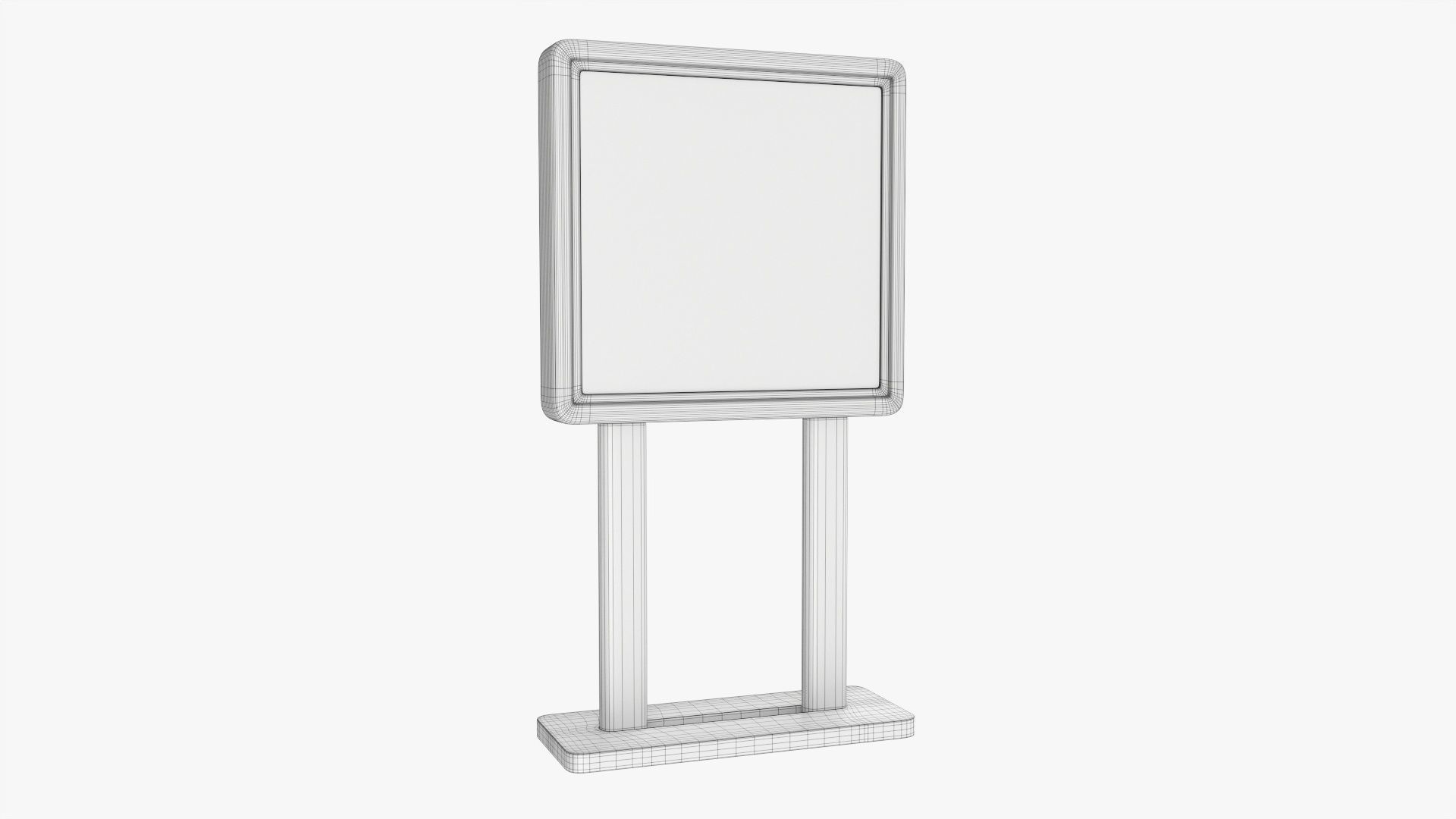 Advertising stand display mockup 11 3D model_6