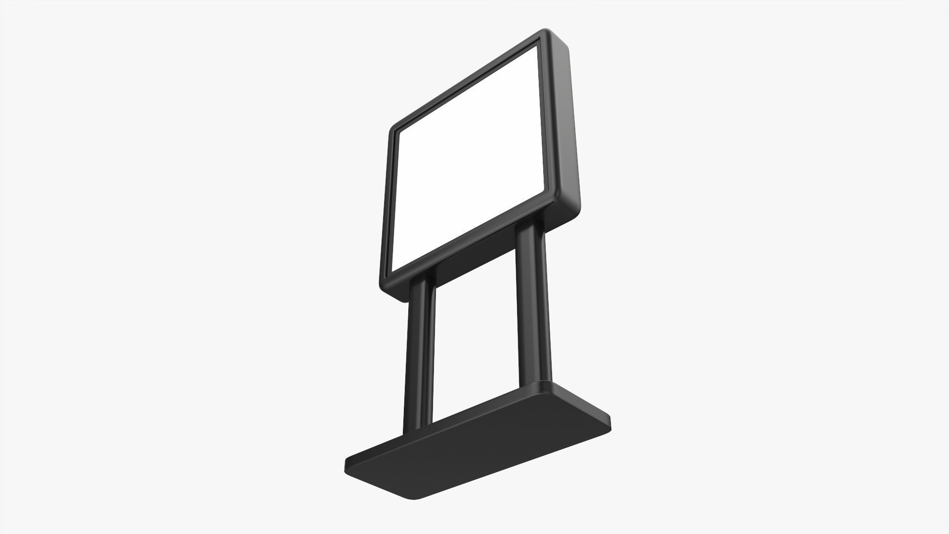 Advertising stand display mockup 11 3D model_2