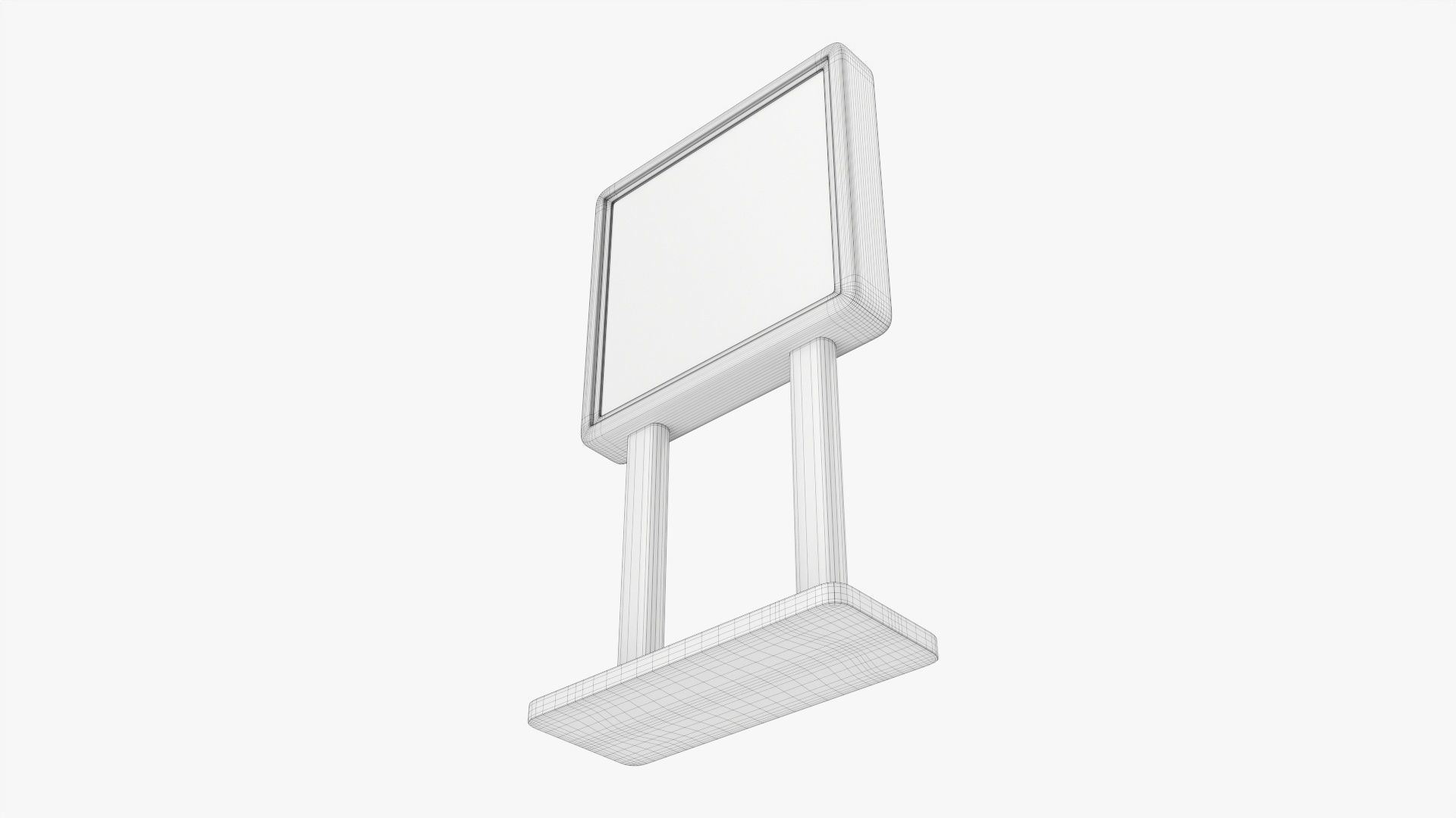 Advertising stand display mockup 11 3D model_8