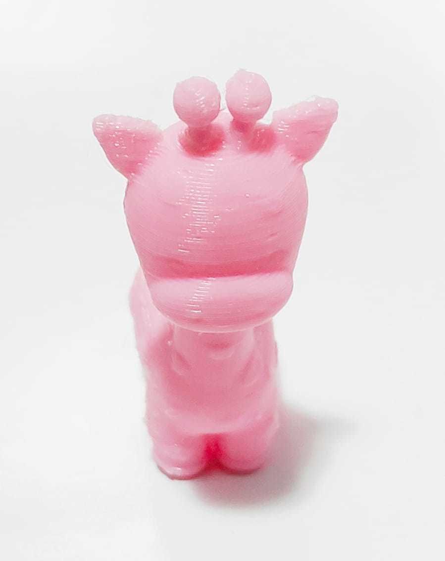 Cute Giraffe Long Neck 3D print model_10