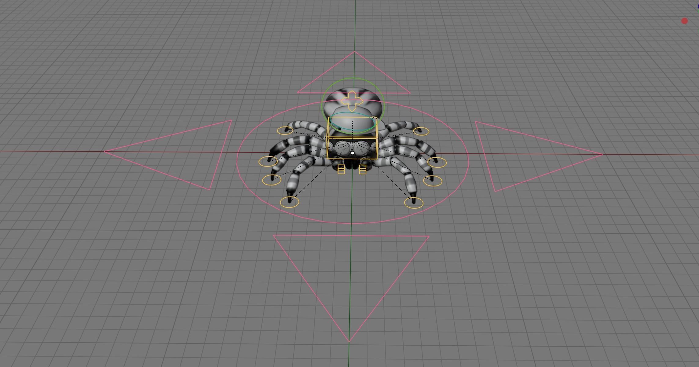 Cartoon Spider name Mirang 3D model_20