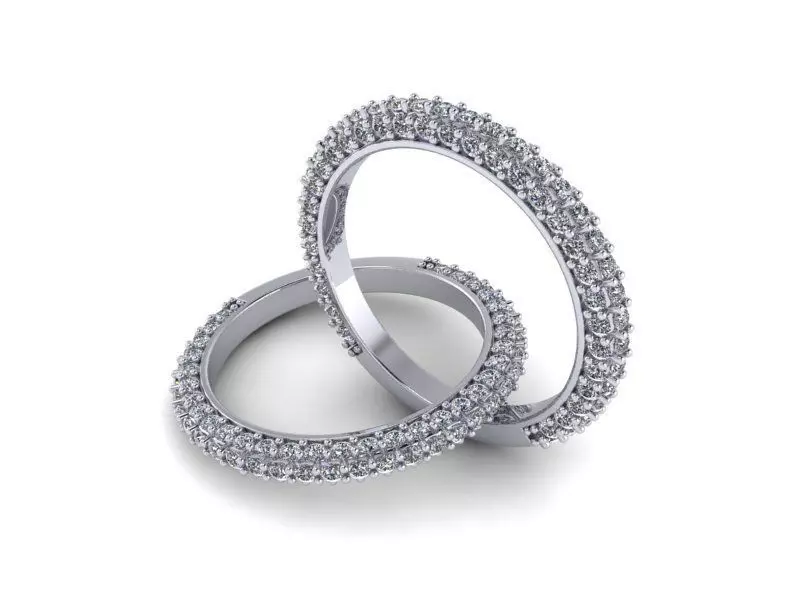Wedding band Version9 3D print model