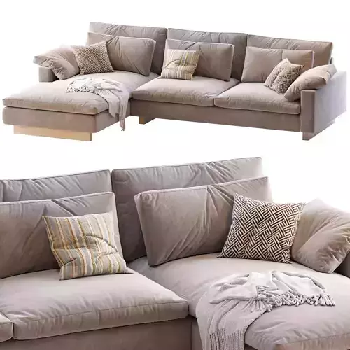 Harmony 2 piece Chaise Sectional