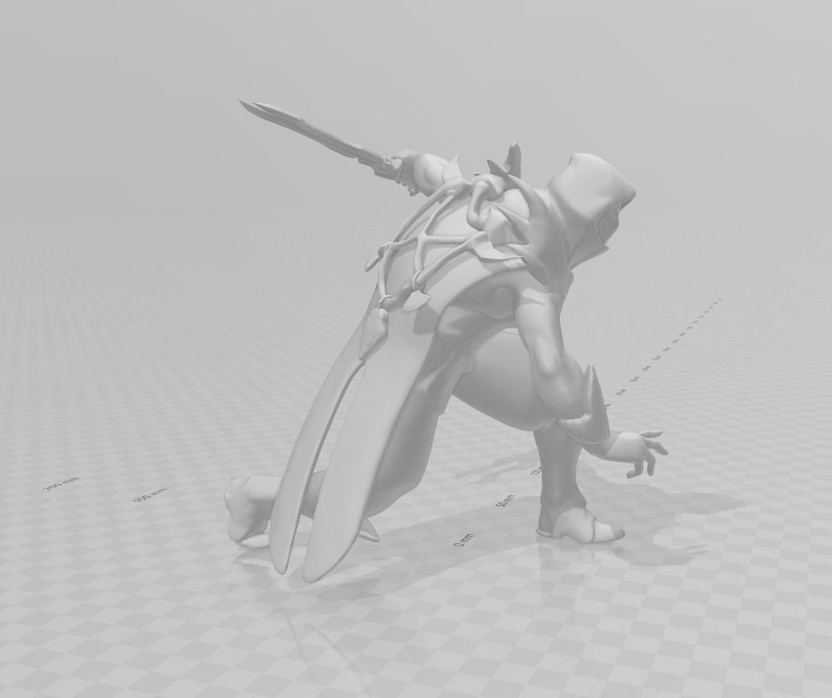 Sand Wraith Pyke 3D Model 3D print model_1