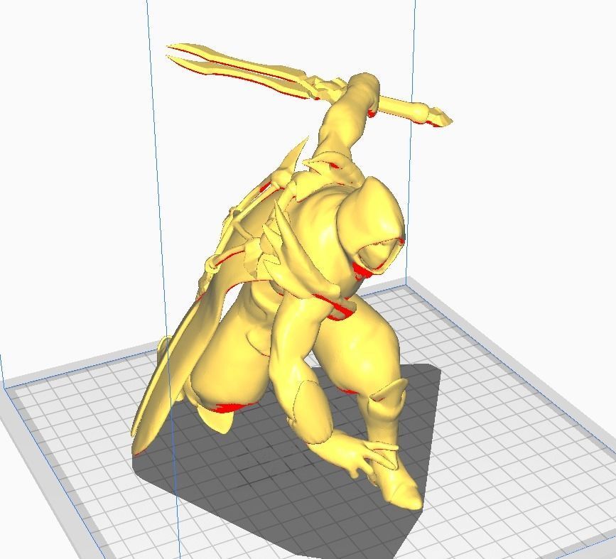Sand Wraith Pyke 3D Model 3D print model_2