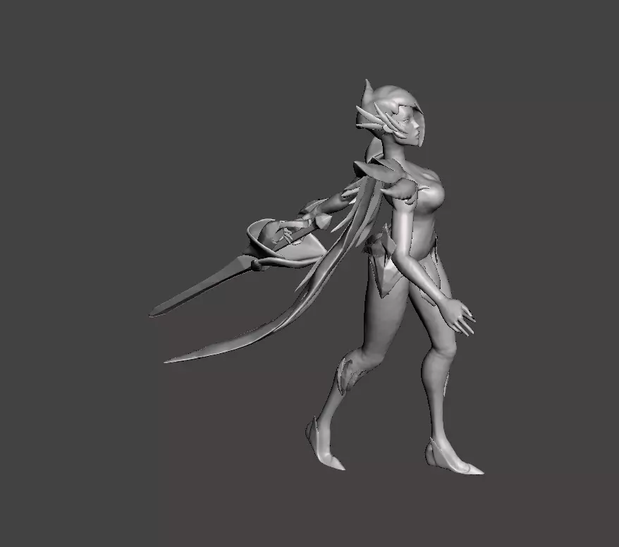 IG Fiora 3D Model 3D print model_0