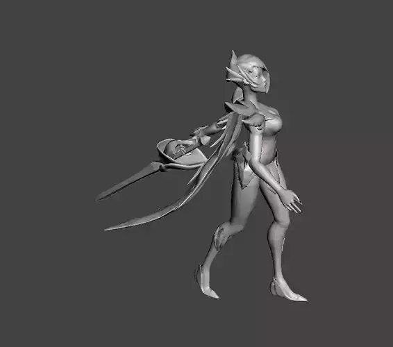 IG Fiora 3D Model 3D print model