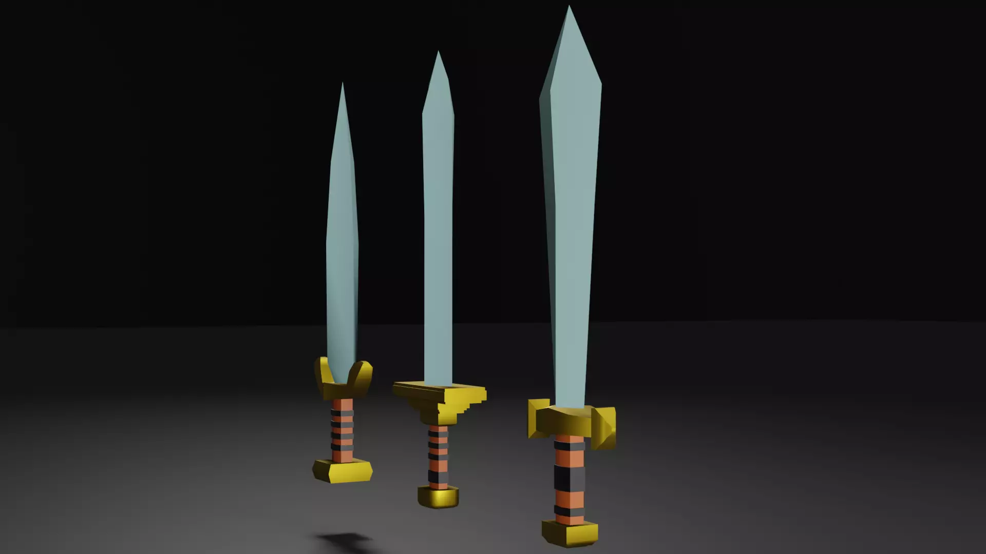 Swords legend of zelda sword Low-poly 3D model