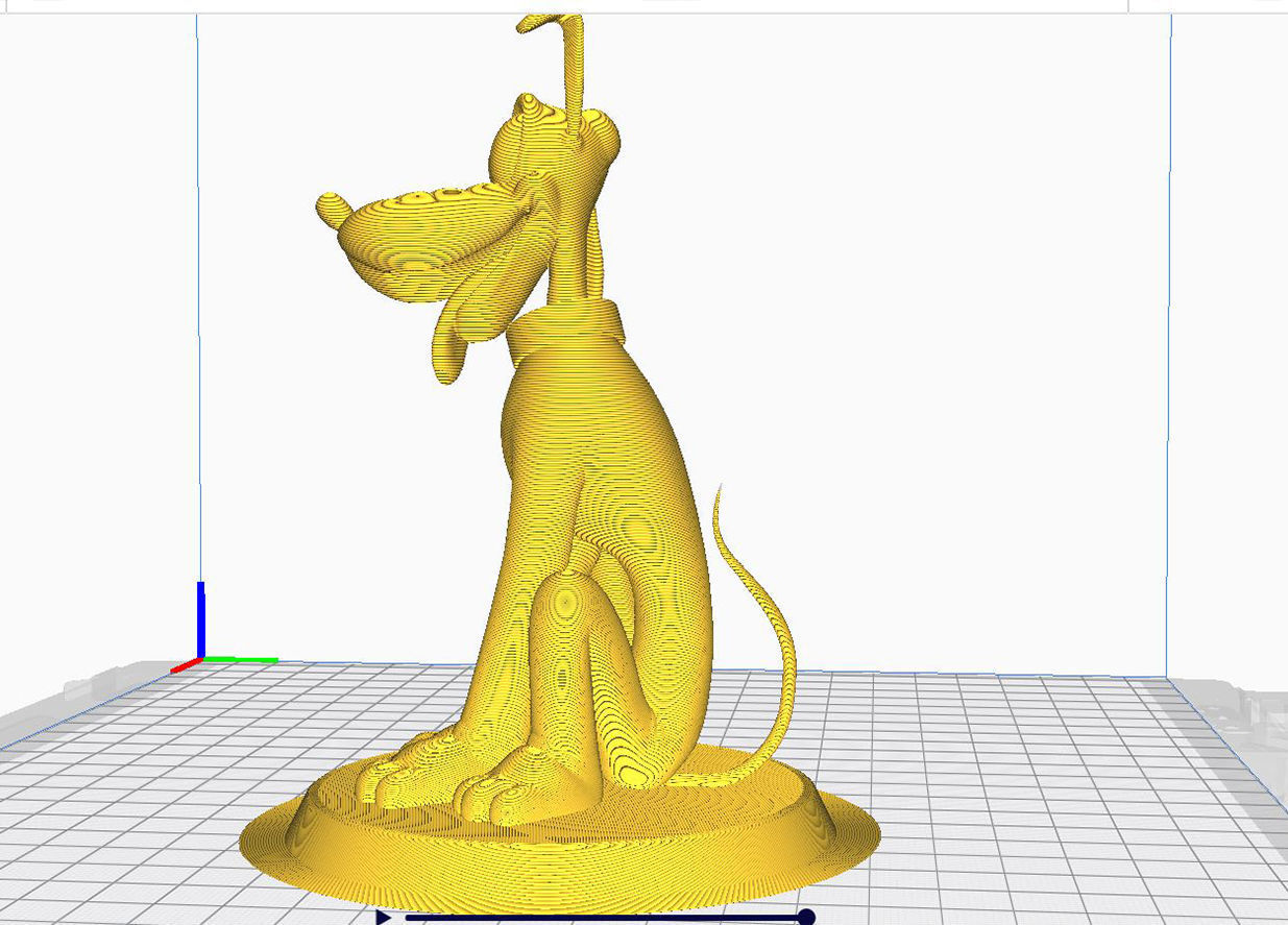 pluto dog 3D print model_14