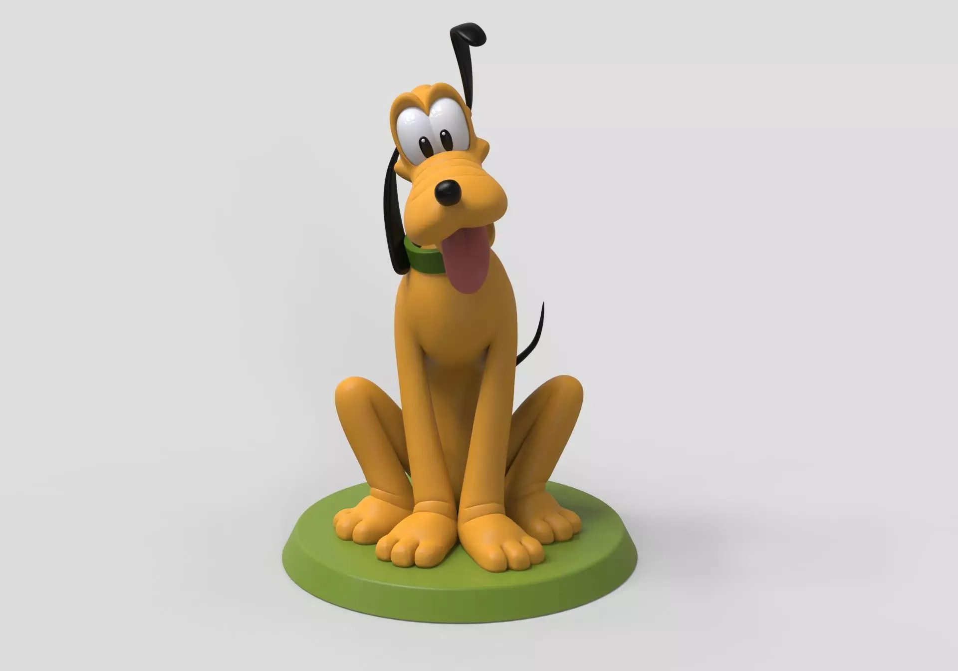 pluto dog 3D print model_0