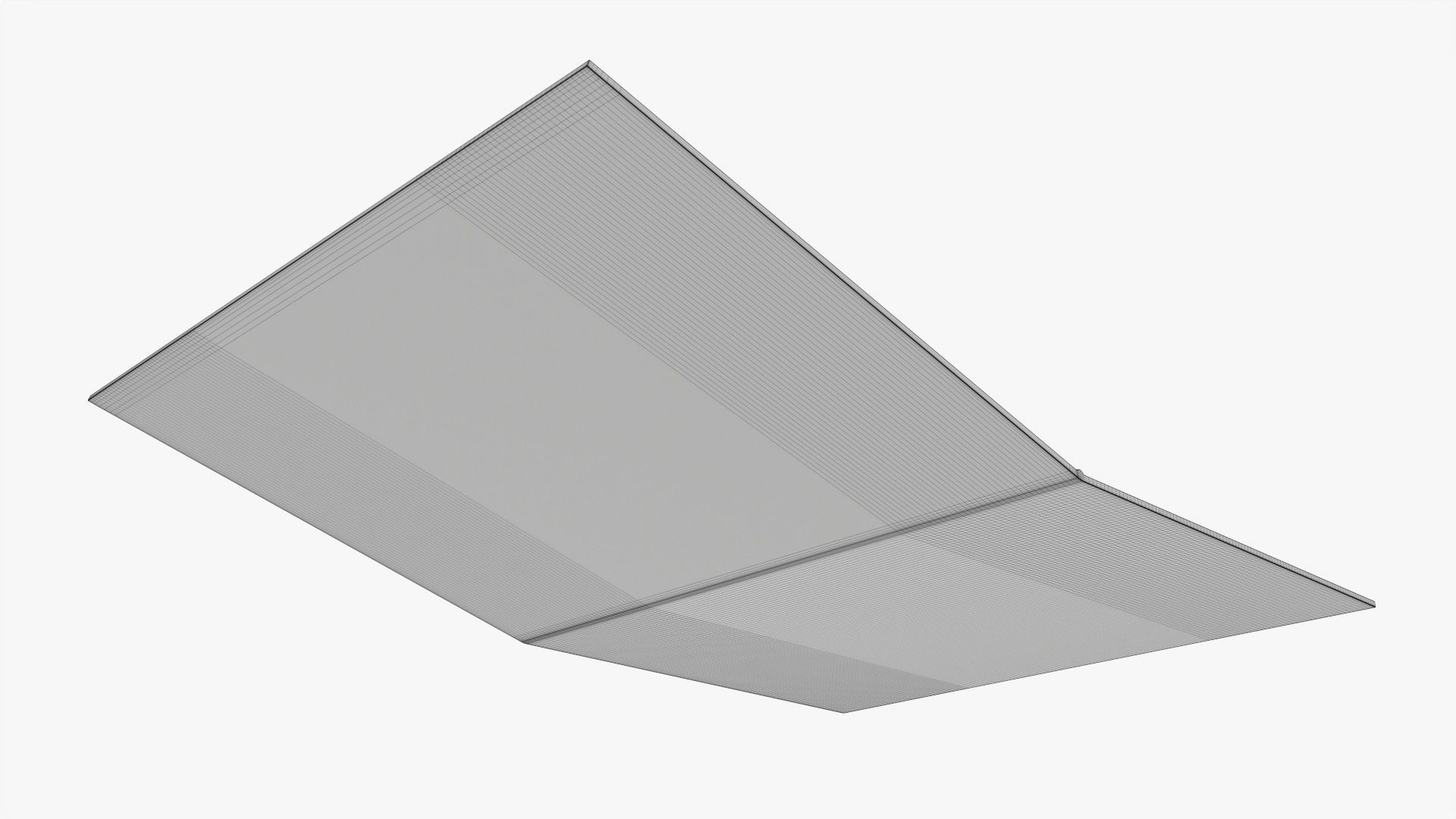 Gift card with cover mockup 3D model_7