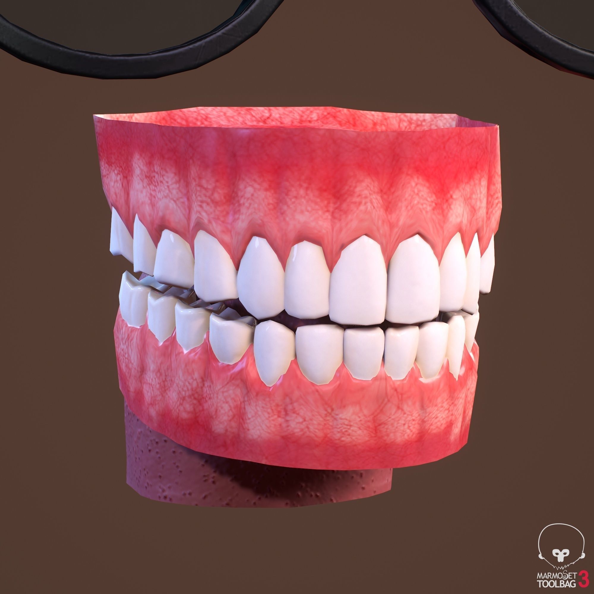 Teenage girl 3D model_27