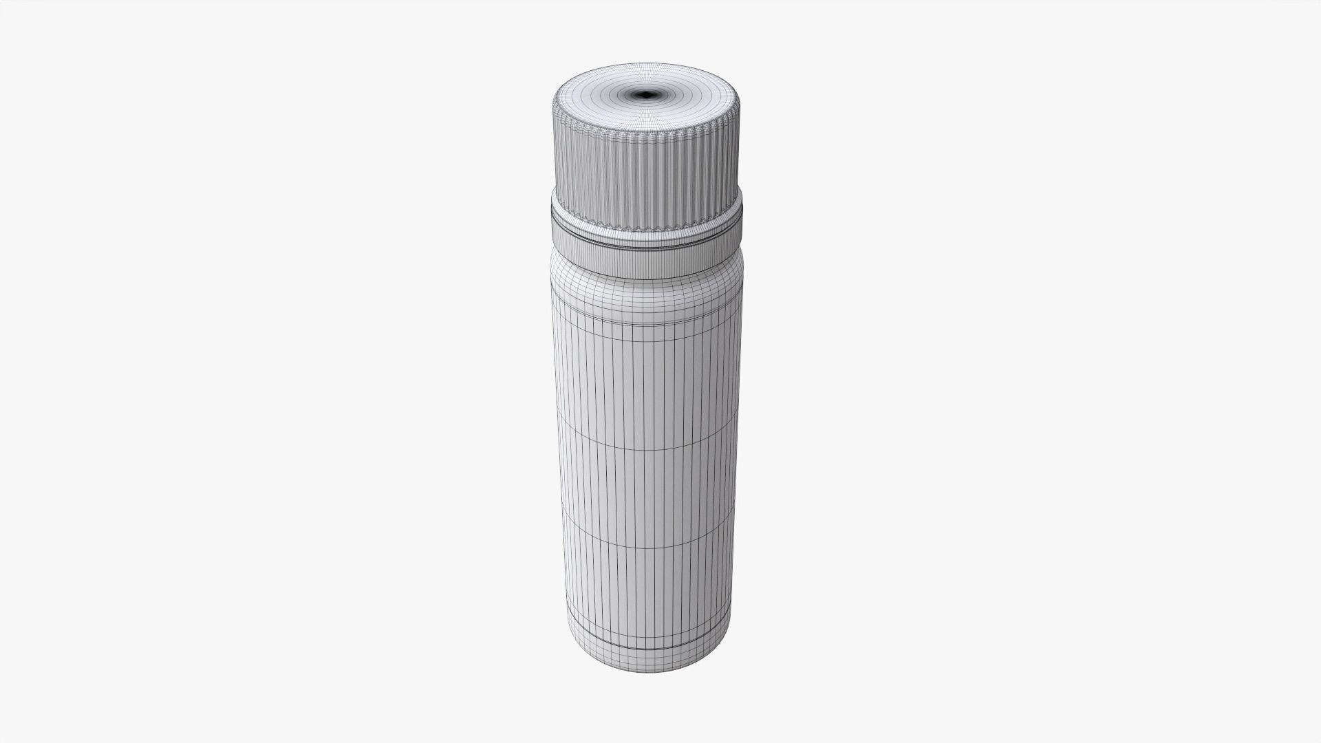 Supplement jar mockup 01 3D model_7